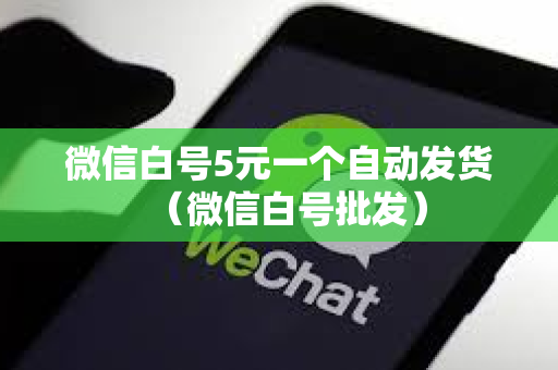 微信白号5元一个自动发货（微信白号批发）